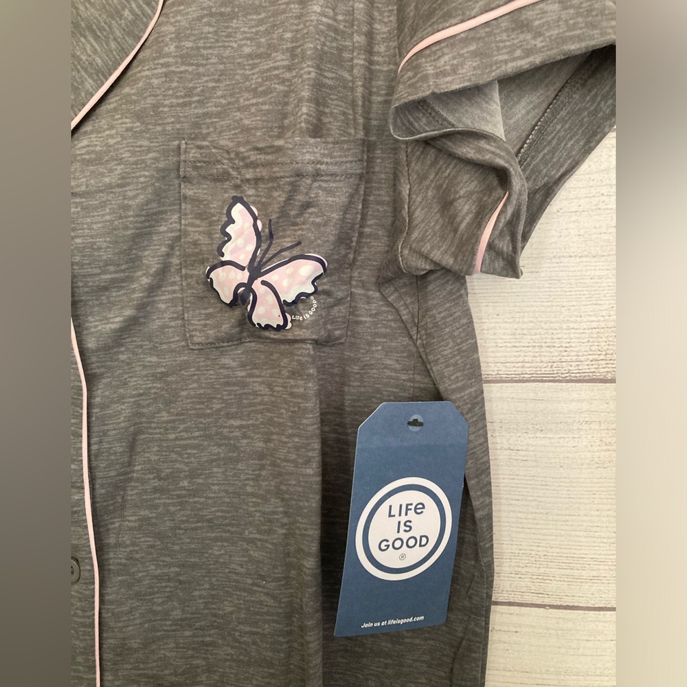 LIFE IS GOOD | NWT Women’s Notch Collar Pajama Set - Picture 8 of 9